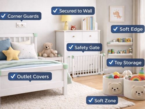 兒童房安全重點TOP10：邊角、防撞、電源與家具挑選指南